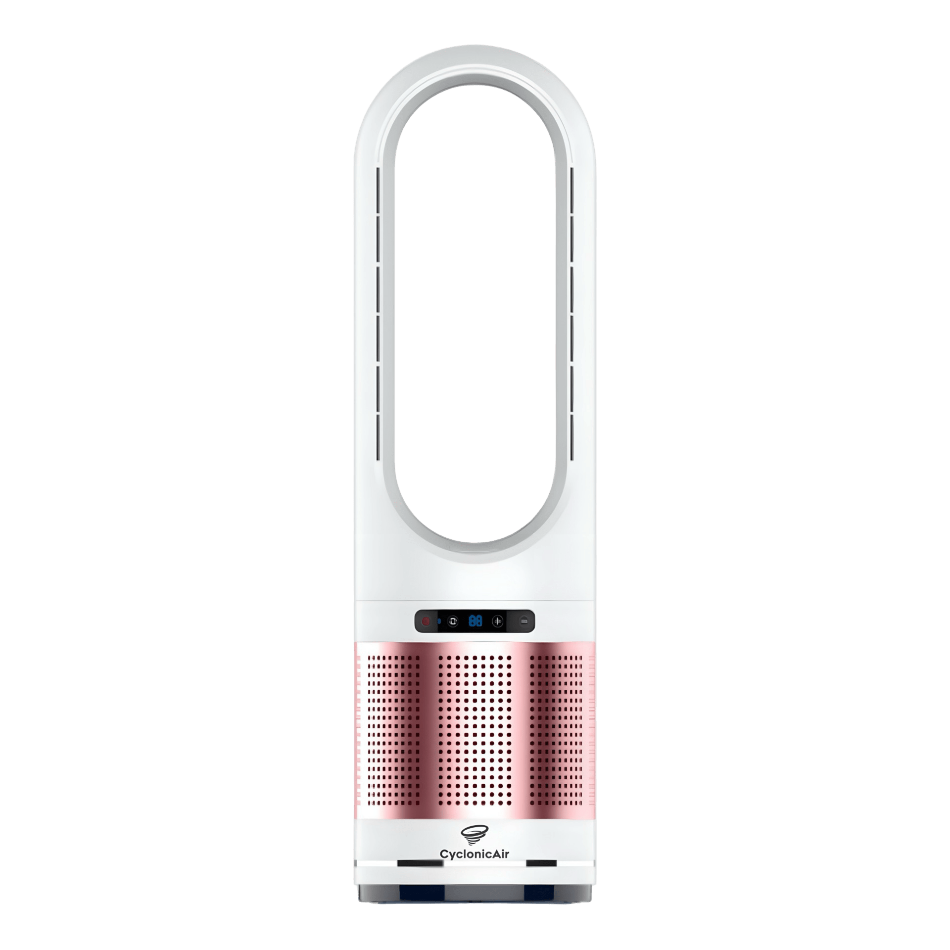 CyclonicAir Pro Pure Climate HEPA Bladeless Fan Blush Pink - CyclonicAir