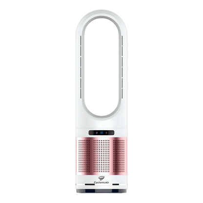 CyclonicAir Pro Pure Climate HEPA Bladeless Fan Blush Pink - CyclonicAir